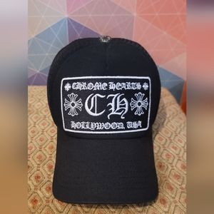 chrome hearts trucker hat
